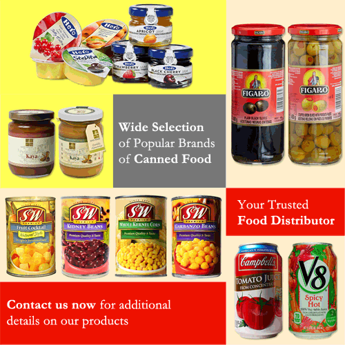 cannedfoodcollage Walson Food Distributor